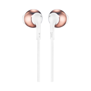 JBL Tune 205 - Rose Gold - Earbud headphones - Back